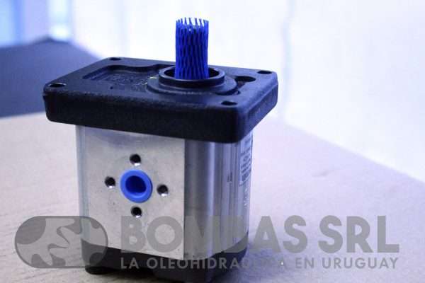 Bomba Hidraulica Rexroth 19 cm3 - Tapa Rectangular 36,5mm - Eje 9 Dientes 5/8"