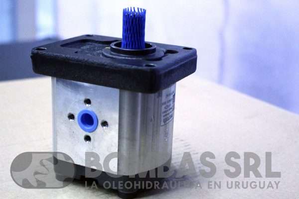 Bomba Hidraulica Rexroth 22 cm3 - Tapa Rectangular 36,5mm - Eje 9 Dientes 5/8"