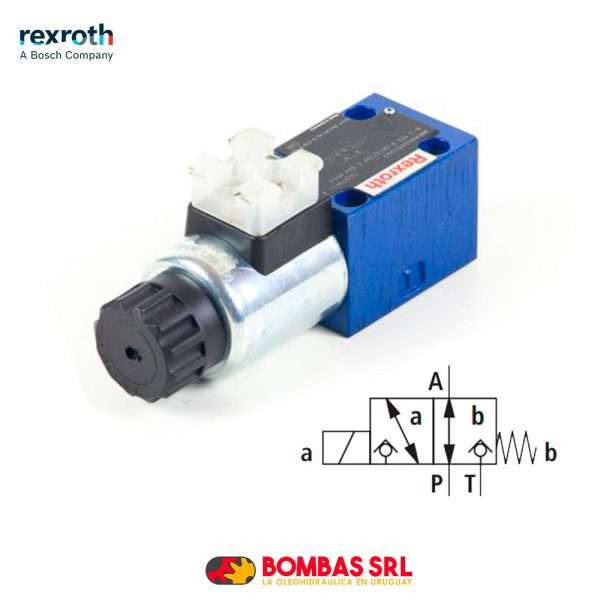 ELECTROVALVULA DIRECCIONAL REXROTH CETOP 3 DE ASIENTO - 3 VIAS 2 POSICIONES - CENTRO UK