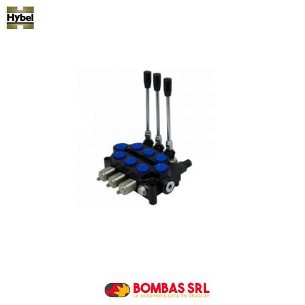 COMANDO MONOBLOCK - 3 PALANCAS - 80 L/MIN - PRESION MAXIMA 310 BAR