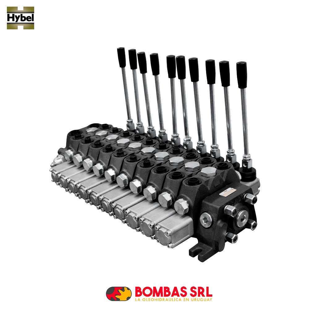 COMANDO APILABLE - 10 PALANCAS 100 L/MIN - PRESION MAXIMA 315 BAR