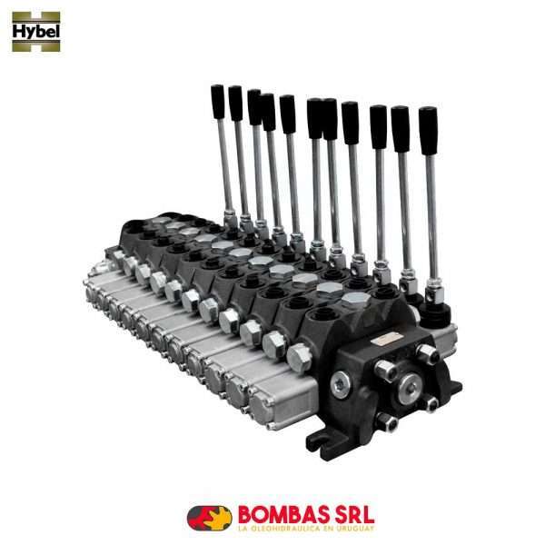 COMANDO APILABLE - 11 PALANCAS 100 L/MIN - PRESION MAXIMA 315 BAR