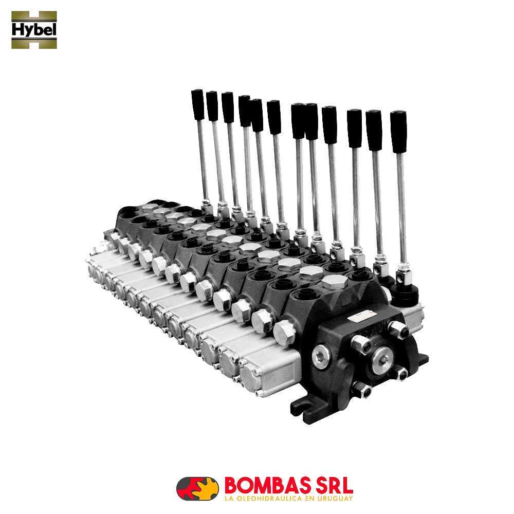 COMANDO APILABLE - 12 PALANCAS 100 L/MIN - PRESION MAXIMA 315 BAR