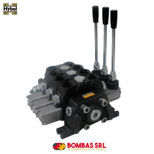 COMANDO APILABLE - 3 PALANCAS - 100 L/MIN - PRESION MAXIMA 315 BAR