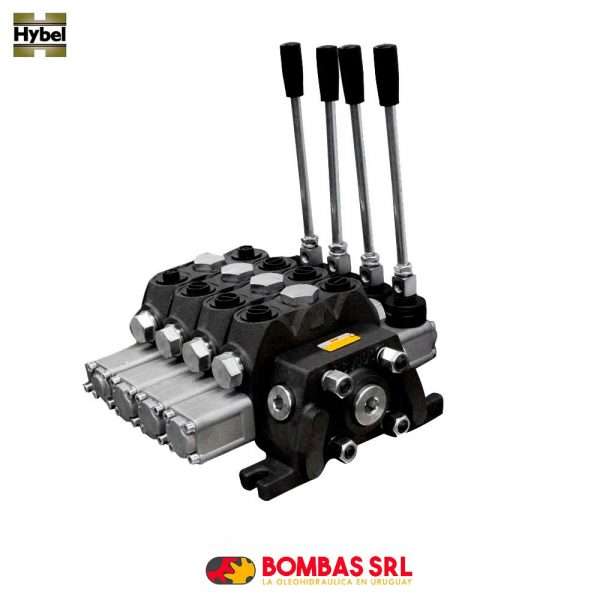 COMANDO APILABLE - 4 PALANCAS - 100 L/MIN - PRESION MAXIMA 315 BAR