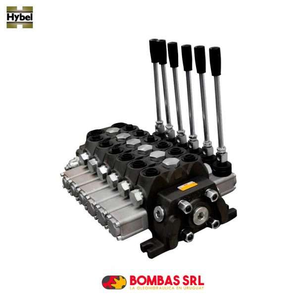 COMANDO APILABLE - 6 PALANCAS - 100 L/MIN - PRESION MAXIMA 315 BAR