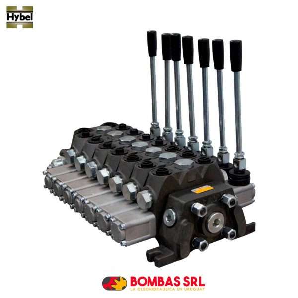 COMANDO APILABLE - 7 PALANCAS - 100 L/MIN - PRESION MAXIMA 315 BAR