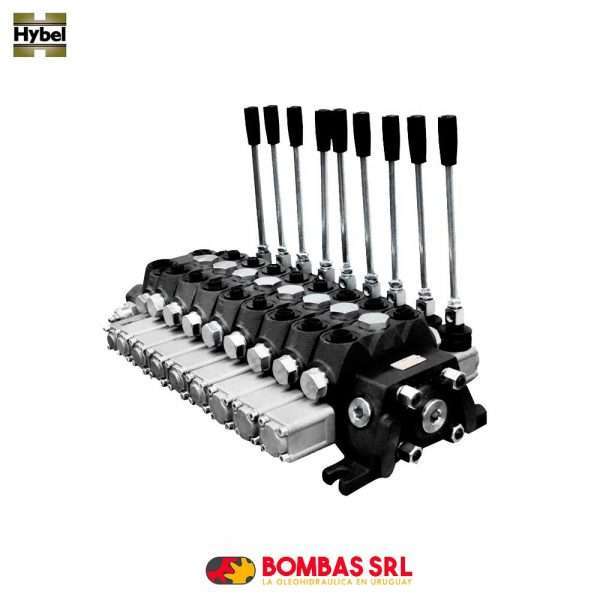 COMANDO APILABLE - 9 PALANCAS 100 L/MIN - PRESION MAXIMA 315 BAR